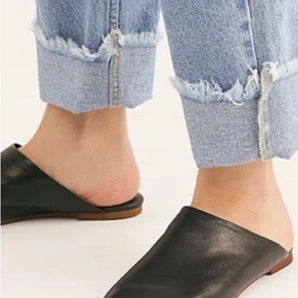 New with box! Free people Reese slide mule euro 38 US sz 7